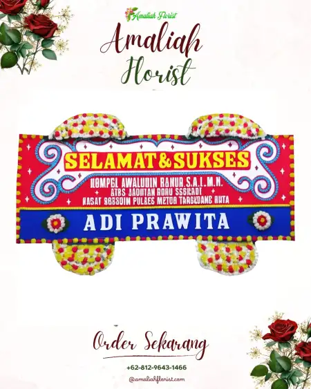 Papan Bunga Ucapan Selamat Sukadadi